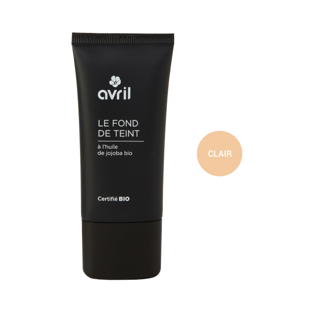 Fond de teint clair bio - AVRIL