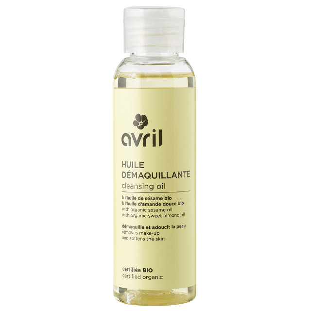 Huile démaquillante 100ml certifiée bio - AVRIL