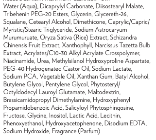 Composition Nuskin