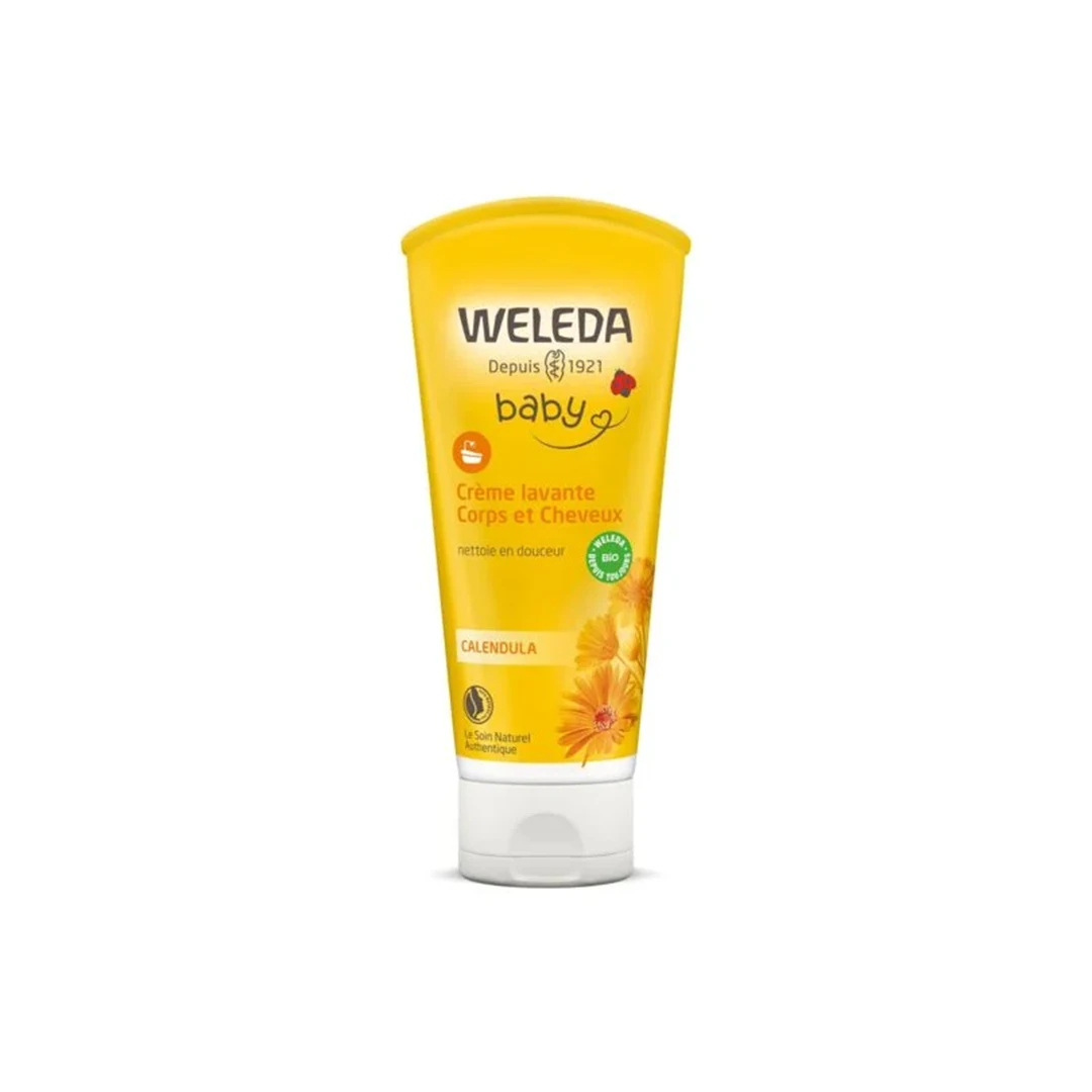 Crème lavante corps et cheveux -Weleda