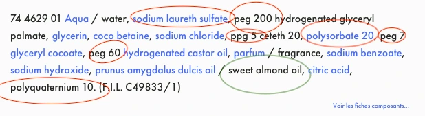 Greenwashing produit clean