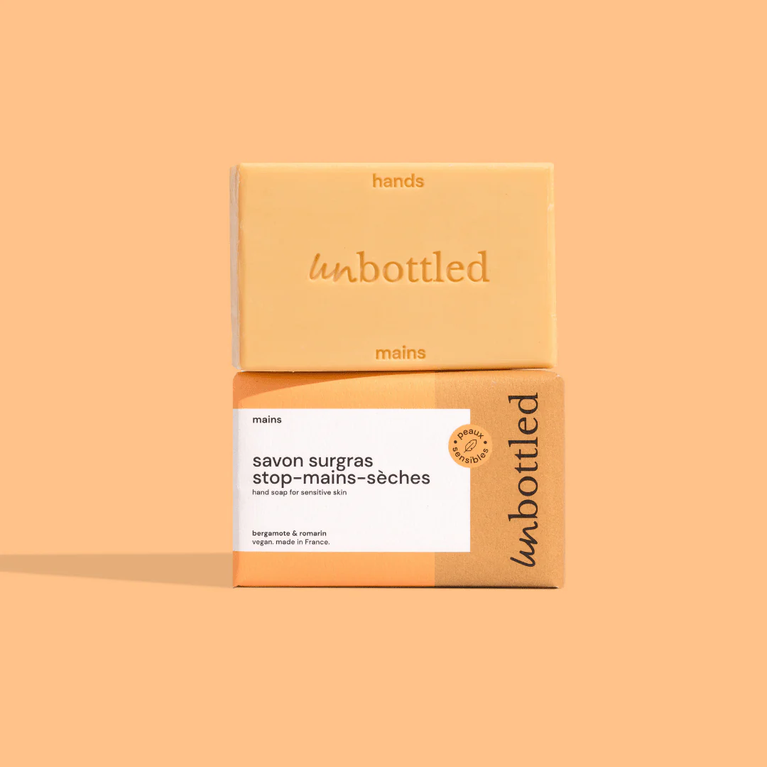 Savon surgras stop mains sèches - UNBOTTLED