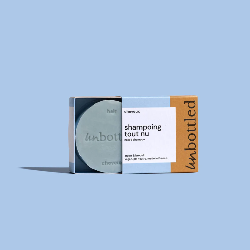 Shampoing solide tous types de cheveux - UNBOTTLED