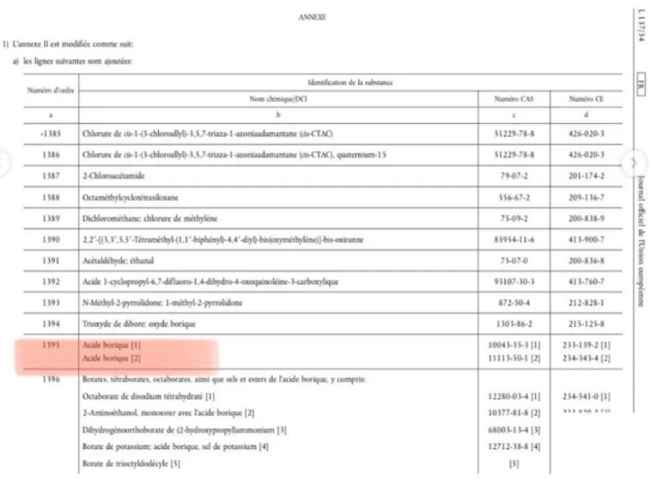 NUUD déodorant - Analyse composition