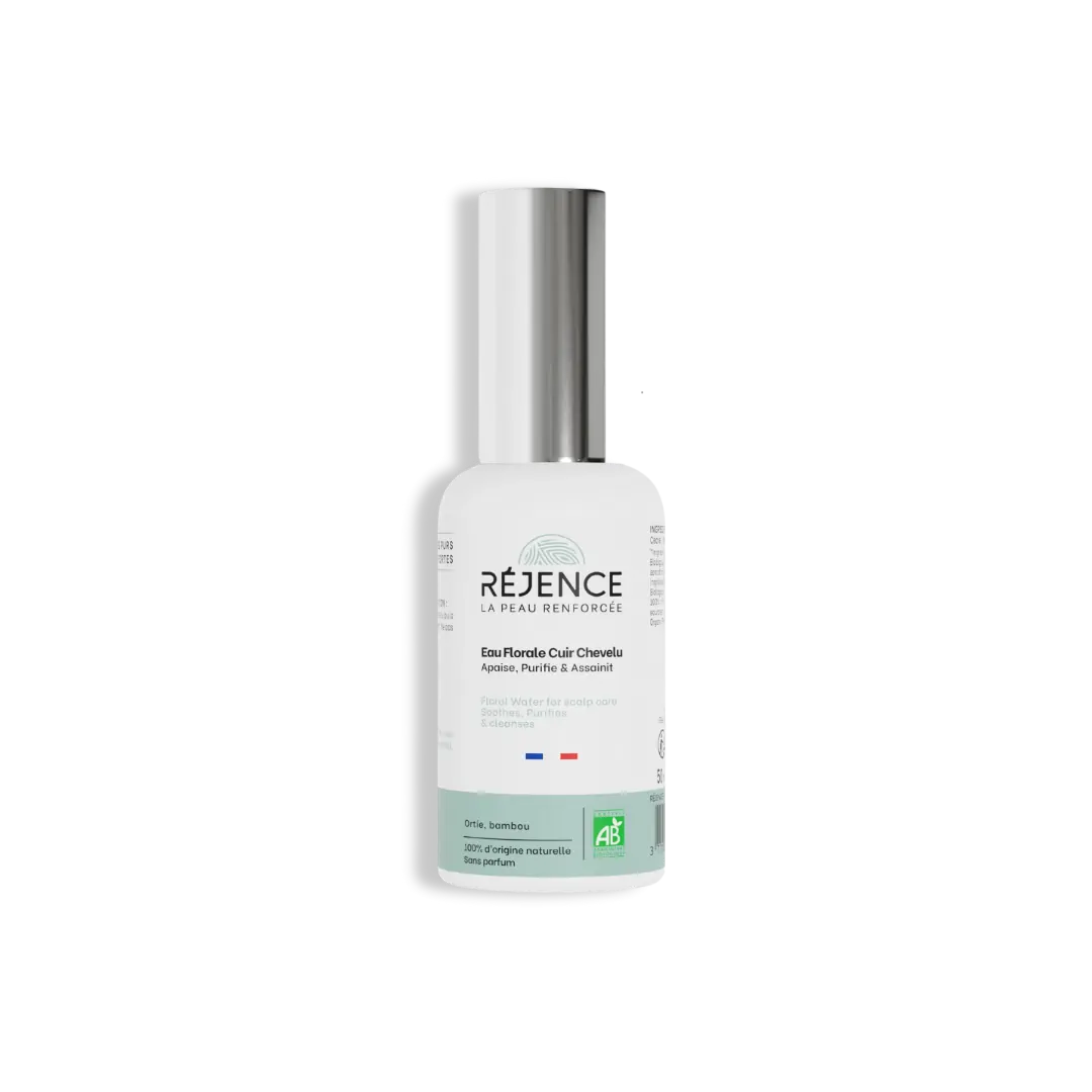 Eau florale cuir chevelu bio - Réjence