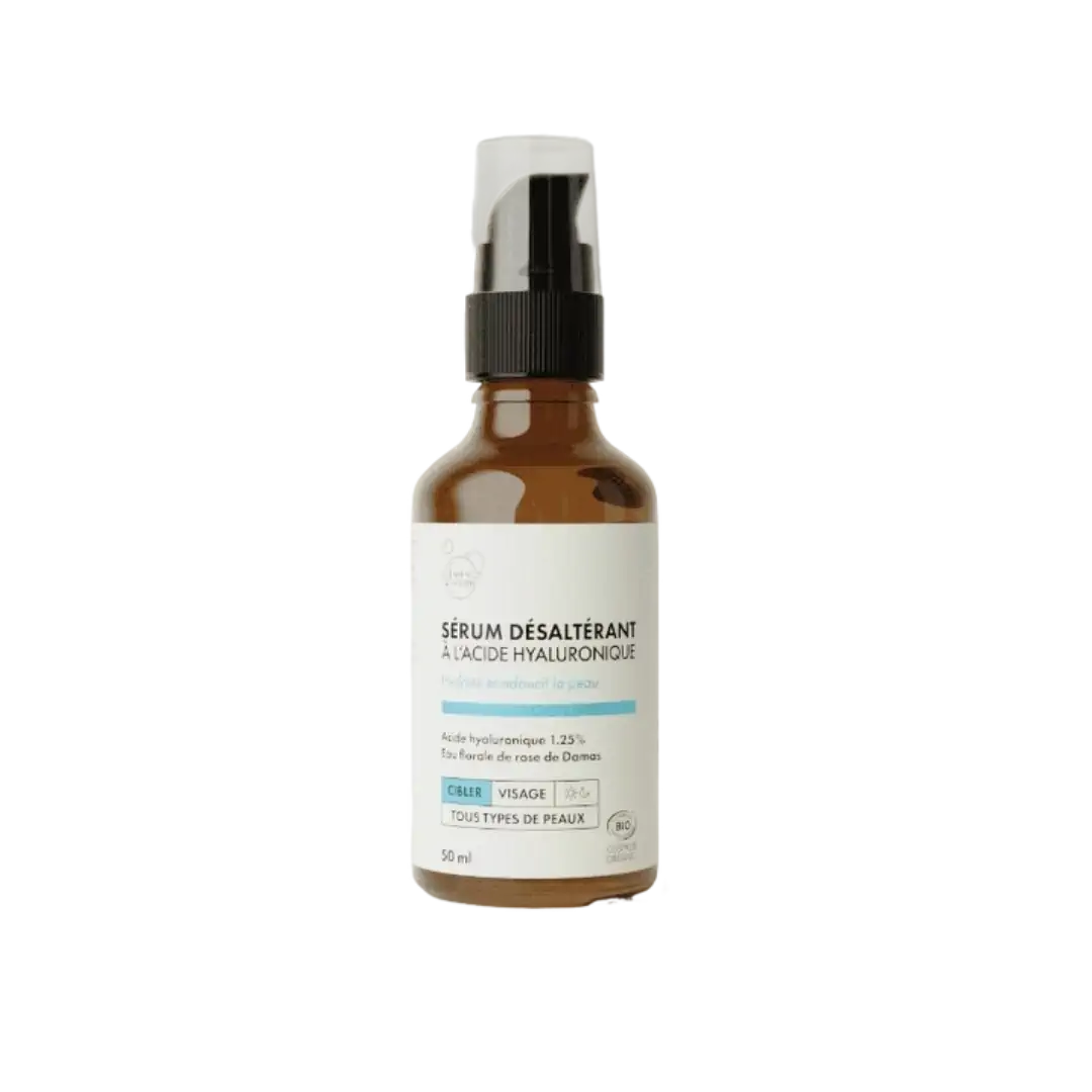 Sérum désaltérant à l'acide hyaluronique - Clémence et Vivien