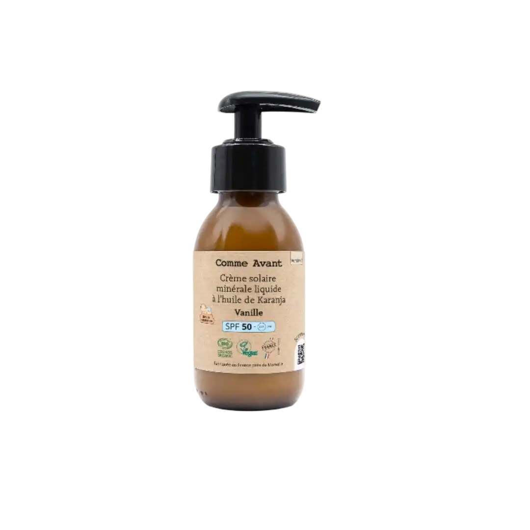 Crème solaire SPF50 à l'huile de karanja - Comme Avant